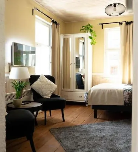 Garden Next To Telliskivi & Old Town Tallinn